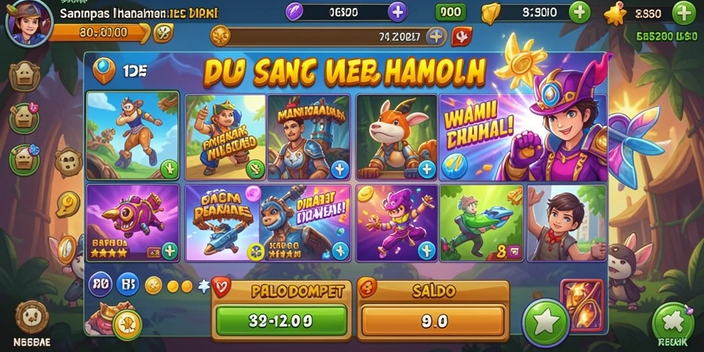 mainduit - Menu pilihan mode permainan yang beragam.